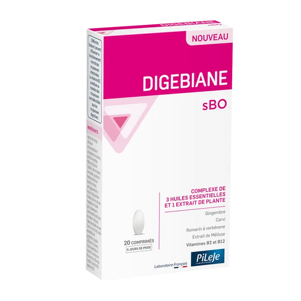 PILEJE DIGEBIANE - sBO, 20 comprimés