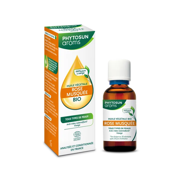 PHYTOSUN AROMS Huile Végétale de Rose Musquée Bio, 50ml