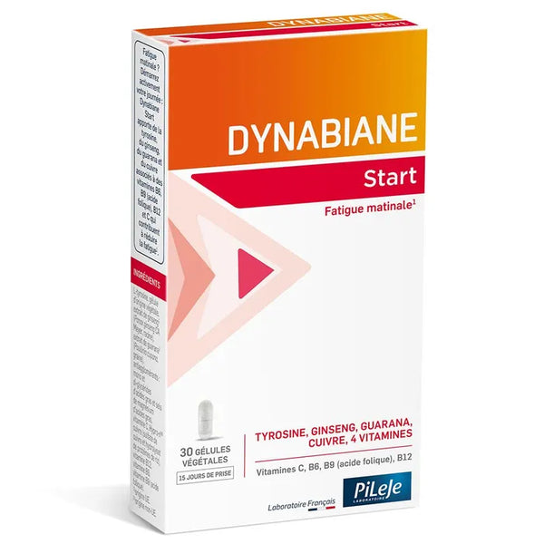 PILEJE DYNABIANE - Start - Fatigue Matinale, 30 gélules végétales