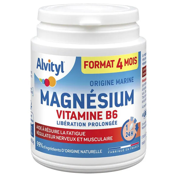 ALVITYL Magnésium Vitamine B6, 120 Comprimés