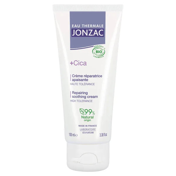 EAU THERMALE JONZAC CICA+ - Crème Réparatrice Apaisante - Peaux Irritées, 100ml