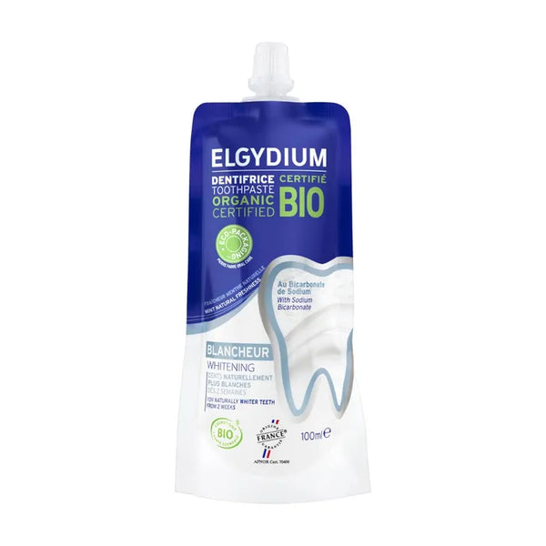 ELGYDIUM BLANCHEUR - Dentifrice Eco-Conçu Certifié Bio, 100ml