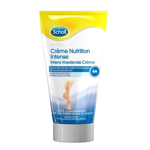 SCHOLL EXPERTCARE - Crème Nutrition Intense - Pieds Très Secs, Durs et Rugueux, 150ml