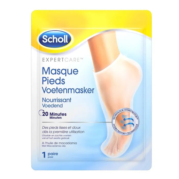 SCHOLL EXPERTCARE - Masque Pieds Nourrissant, 1 Paire