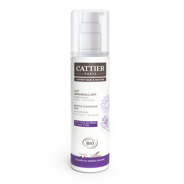 CATTIER Lait Démaquillant - Visage et Yeux - Tous Types de Peaux, 200ml
