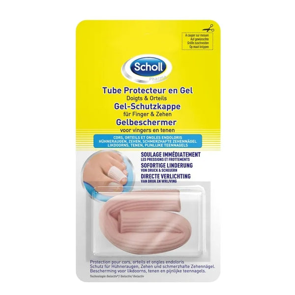 SCHOLL Tube Protecteur en Gel - Doigts et Orteils, 15cm
