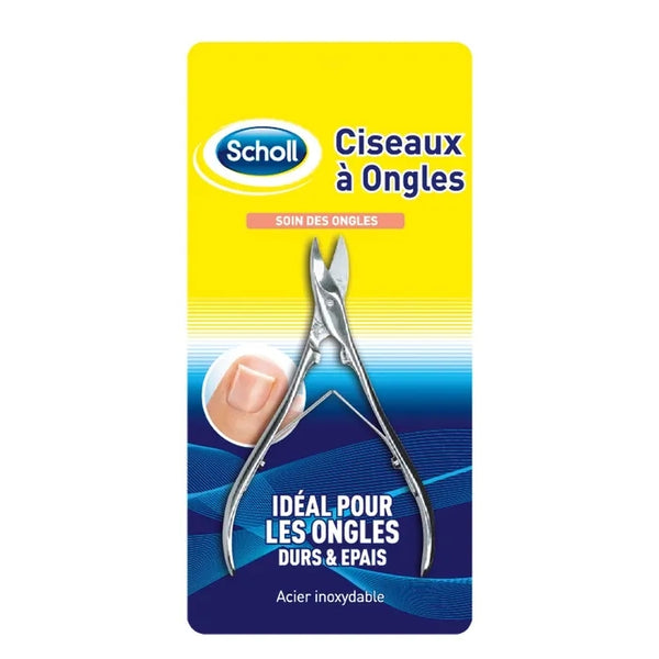 SCHOLL SOIN DES ONGLES - Ciseaux à Ongles - Ongles Durs et Épais