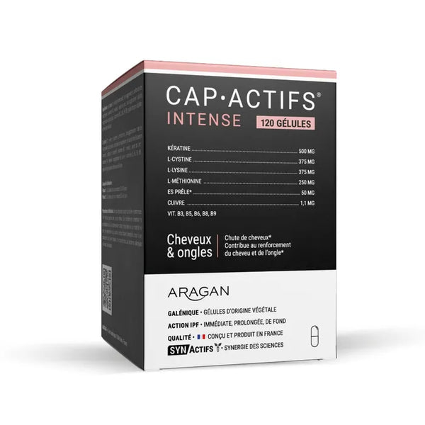 ARAGAN SYNACTIFS - CAPActifs - Cheveux & Ongles, 120 gélules