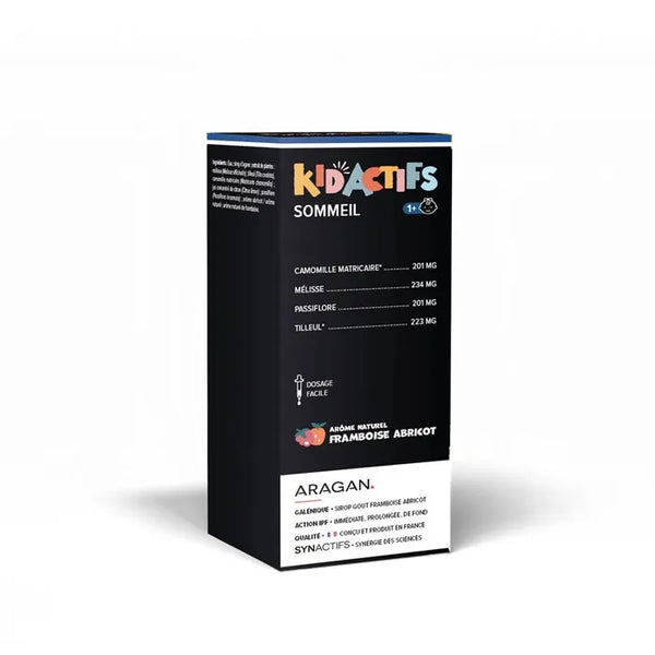 ARAGAN SynActifs - KIDACTIFS SOMMEIL - Améliore Qualité de Sommeil Dès 1 an, 125 ml