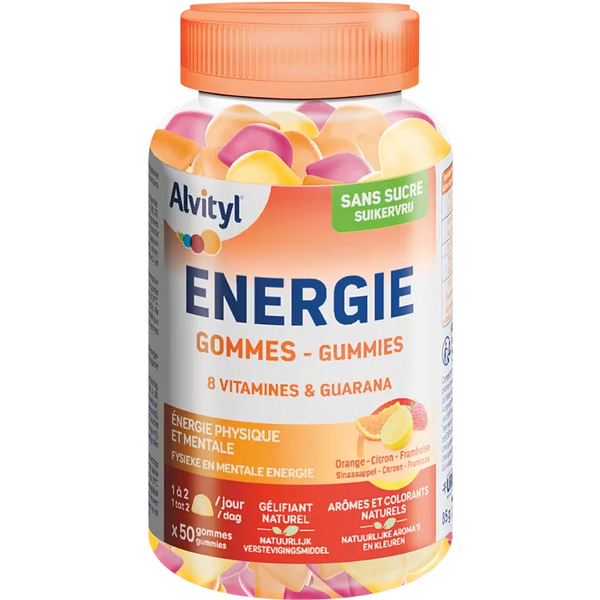 ALVITYL ENERGIE GUMMIES - Energie physique et mentale, 50 gummies