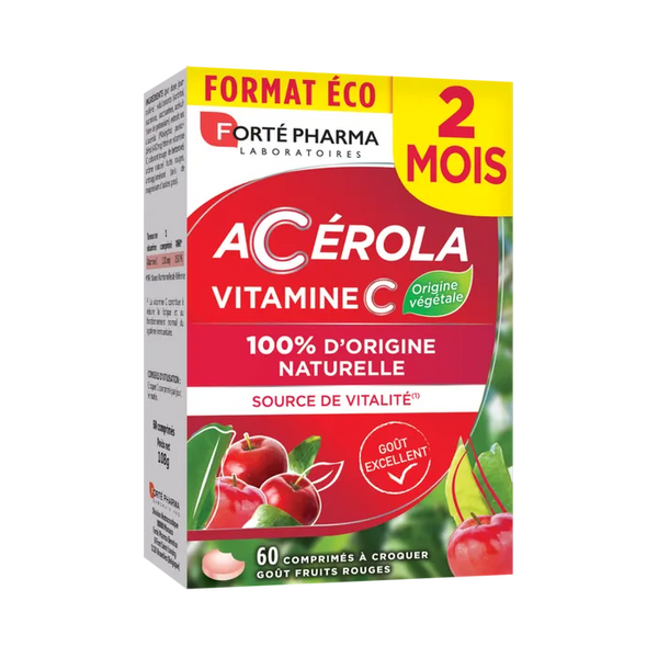 FORTE PHARMA Acérola, 60 comprimés à croquer