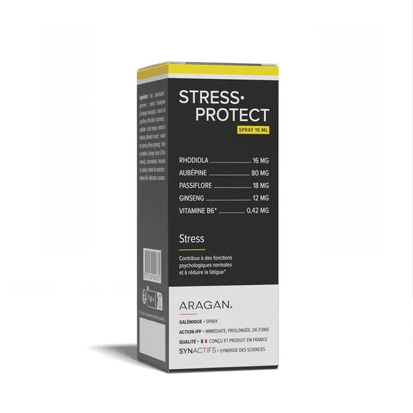 ARAGAN STRESSPROTECT - Contre le Stress, Spray 15 ml
