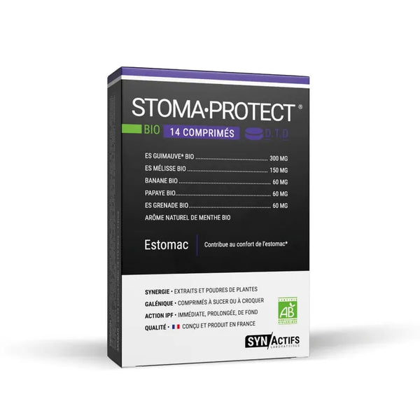 ARAGAN SYNACTIFS - STOMAPROTECT® BIO - Confort Digestif, 14 comprimés