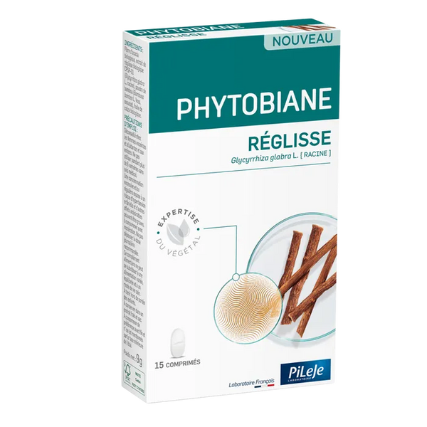PILEJE PHYTOBIANE - Réglisse, 15 comprimés