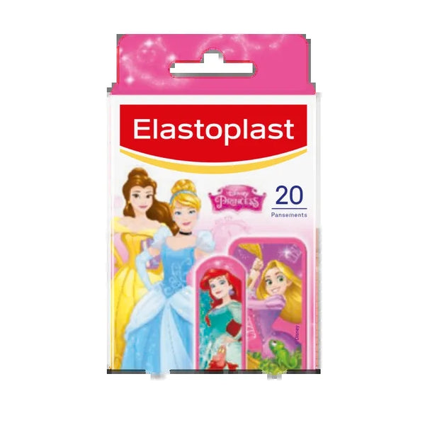 ELASTOPLAST ENFANT - Pansements Disney Princesses, 20 unités