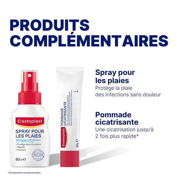 ELASTOPLAST UNIVERSEL - Pansements Résistants à l'Eau, 20 unités