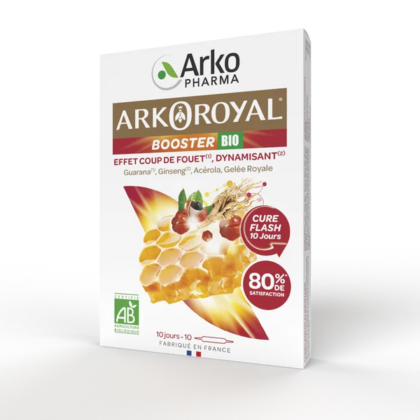 ARKOPHARMA ARKOROYAL - Booster Bio - Dynamisant, 10 ampoules