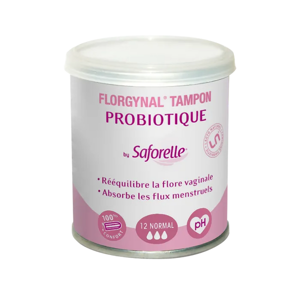 SAFORELLE Florgynal tampon probiotique mini, 14 unités