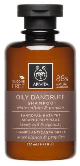 Apivita Apivita shampoing gras antipelliculaire au saule blanc et à la propolis 250 ml