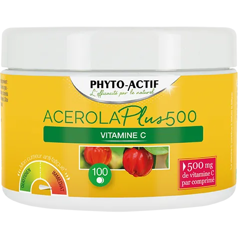 PHYTO-ACTIF Acérola plus 500, 100 comprimés sécables