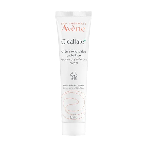 AVÈNE CICALFATE+ - Crème Réparatrice Protectrice - Visage et Corps - Peaux Sensibles Irritées, 40ml