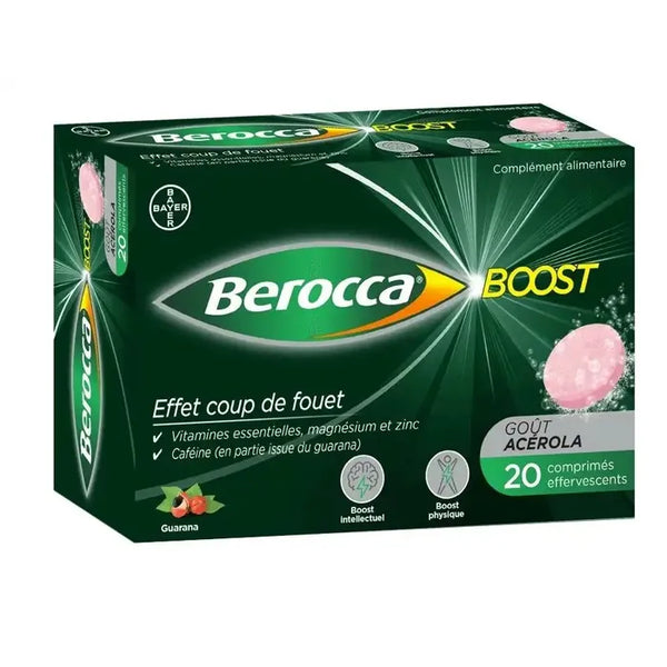 BAYER Berocca - Boost, 20 comprimés effervescents
