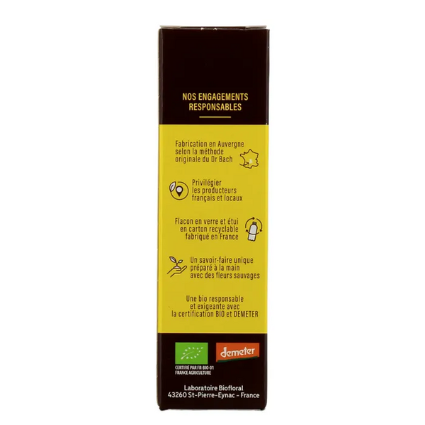 BIOFLORAL SOS Nuit Paisible - Fleurs de Bach, Granules 19,5g