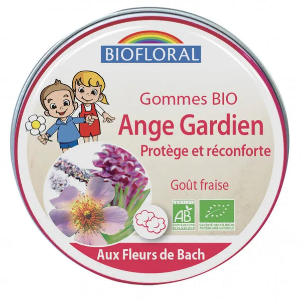 BIOFLORAL Ange Gardien Gommes pour Enfants Bio, 45g