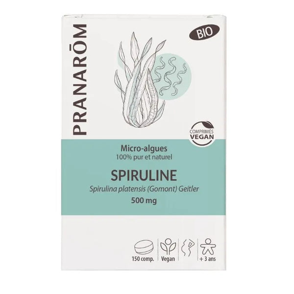 PRANAROM Spiruline Bio, 150 Comprimés