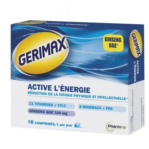 GERIMAX Active l'Énergie, 60 comprimés
