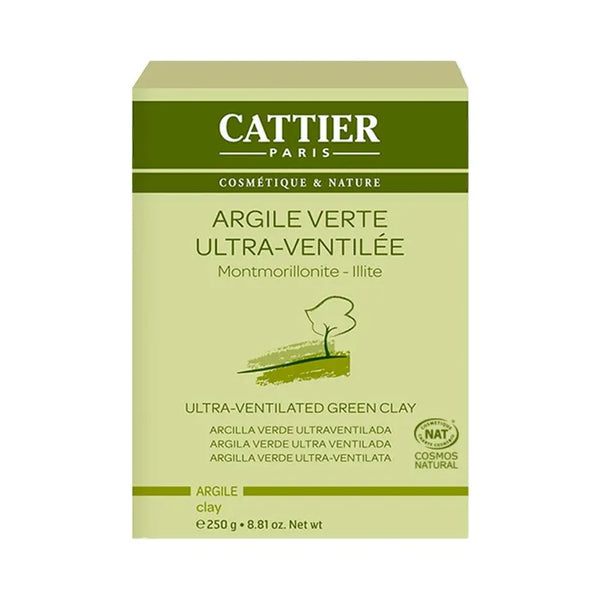 CATTIER Argile Verte Ultra-Ventilée, 250g