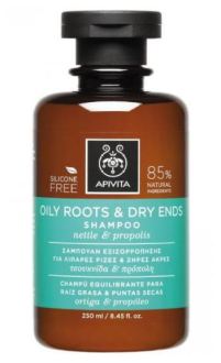 Apivita Apivita Shampooing pour racines grasses et pointes sèches 250 ml