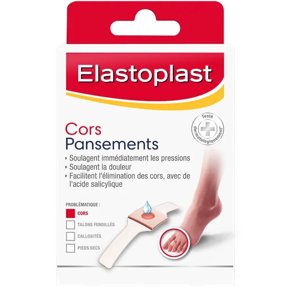 ELASTOPLAST CORS - Pansements Cors Anti-Pressions, 8 unités