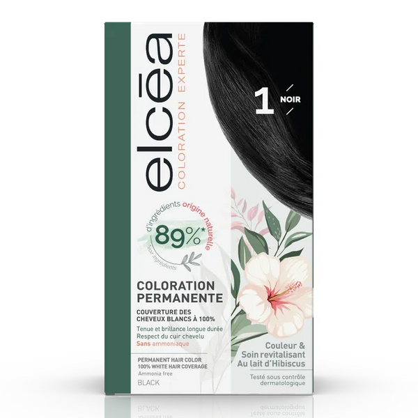 NOREVA ELCEA - 1.0 - Noir Coloration Permanente, 140ml