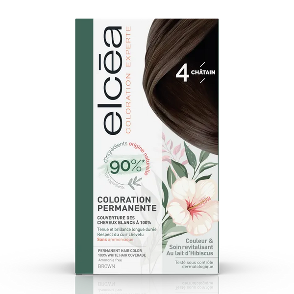 NOREVA ELCEA - 4.0 - Châtain Coloration Permanente, 140ml