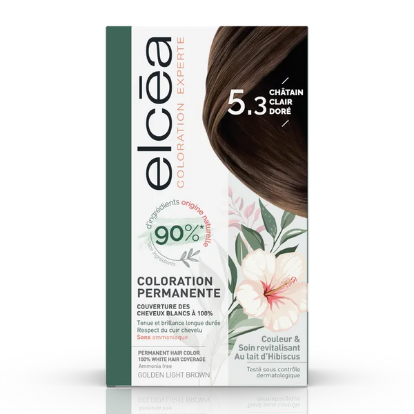 NOREVA ELCEA - 5.3 - Châtain Clair Doré Coloration Permanente, 140ml