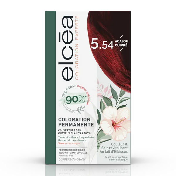 NOREVA ELCEA - 5.54 - Acajou Cuivré Coloration Permanente, 140ml