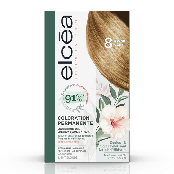NOREVA ELCEA - 8.0 - Blond Clair Coloration Permanente, 140ml