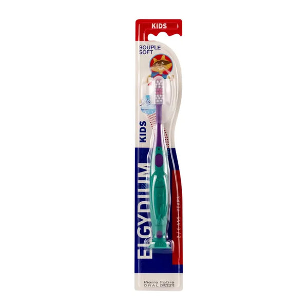 ELGYDIUM KIDS - Brosse à Dent Souple 2-6 Ans