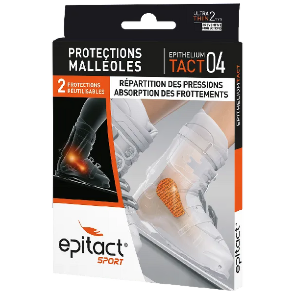 EPITACT SPORT - Protections Malléoles, 2 Protections Réutilisables