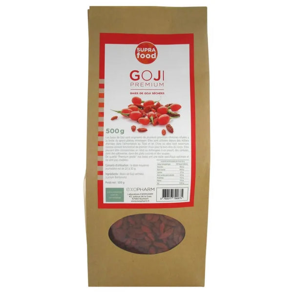EXOPHARM Baies de Goji Premium, 500g