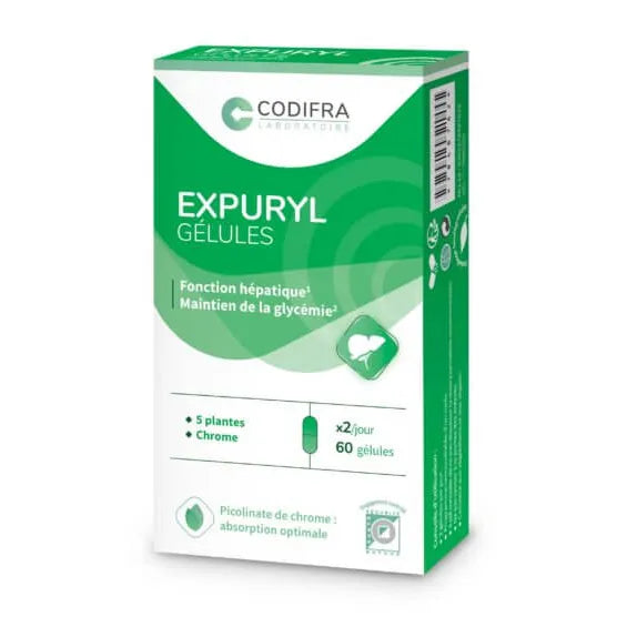 CODIFRA EXPURYL - Phytodraineur, 60 gélules