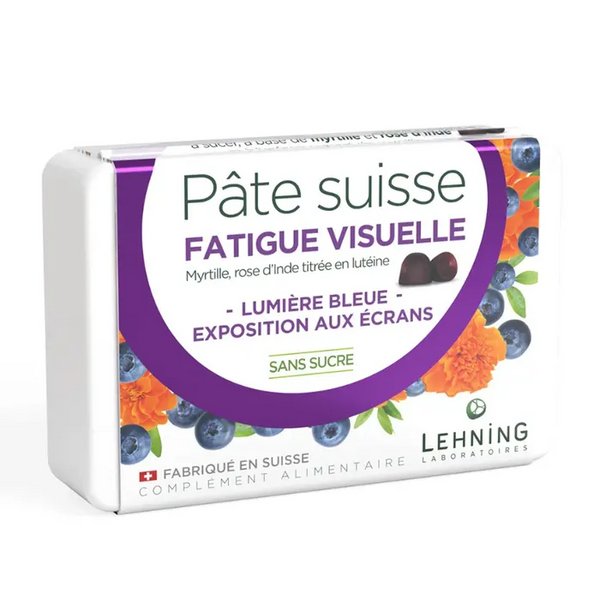 LEHNING Pâte Suisse Fatigue Visuelle, 40 gommes