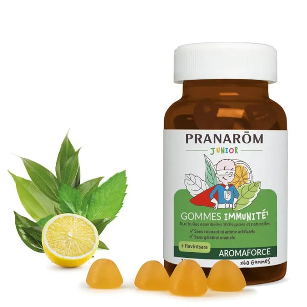 PRANAROM AROMAFORCE - Gommes Immunité Junior, 60 Gommes