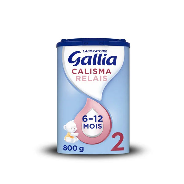GALLIA CALISMA RELAIS - Lait en Poudre 2ème Âge - De 6 à 12 mois, 800g