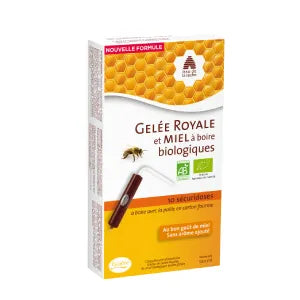 PILEJE Gelée royale & miel à boire - biologique, 10 unidoses 100ml