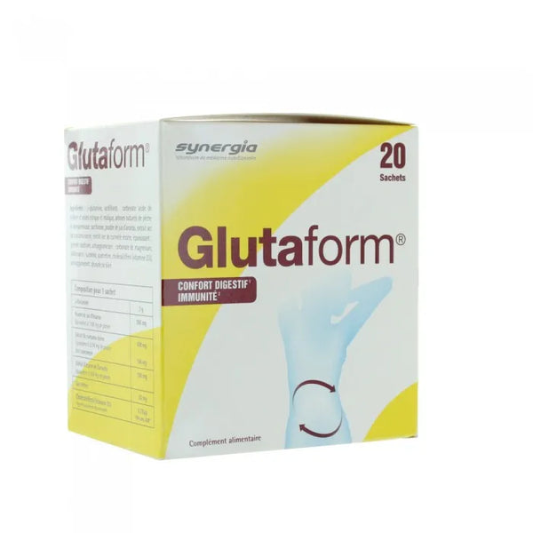 SYNERGIA Glutaform poudre 20 sachets