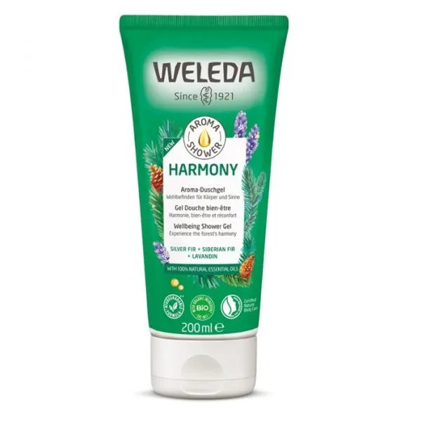 WELEDA AROMA SHOWER - Gel Douche Harmony Bio, 200ml
