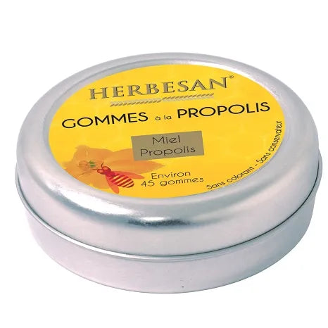 HERBESAN Gommes à la propolis, 45 gommes