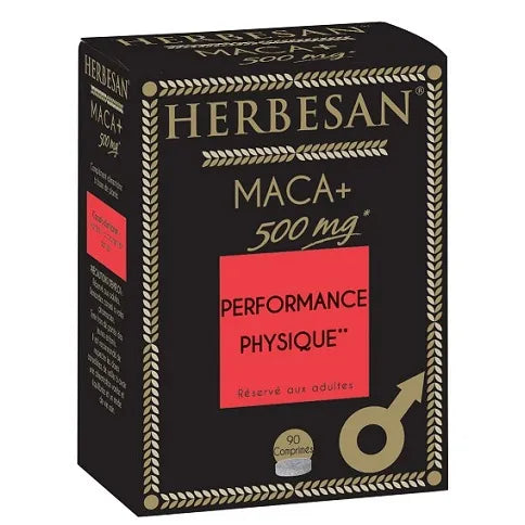 HERBESAN Maca + 500mg - 90 comprimés